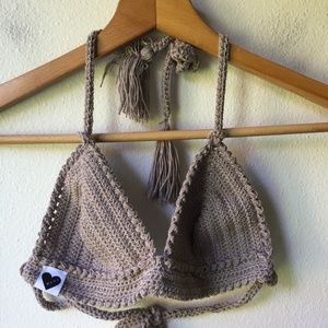 Mum's Homemade Crochet Bikini Top